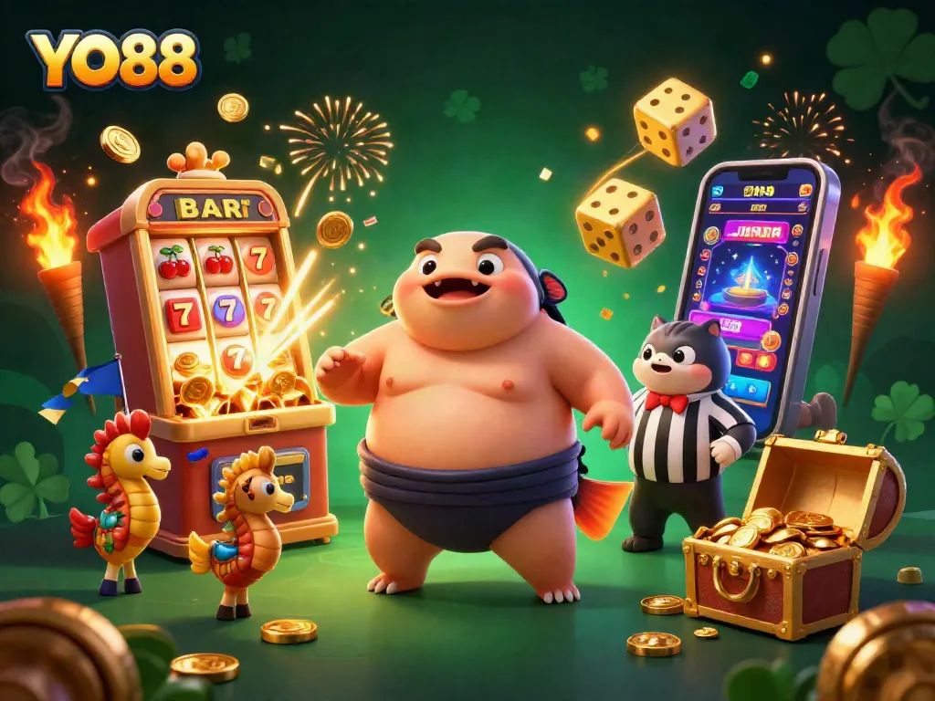 Win exciting jackpots at YO88 with vibrant 3D casino characters and dynamic games