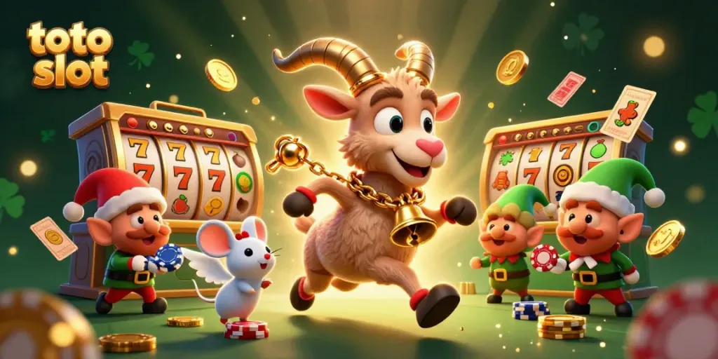 Menangkan jackpot di toto slot dengan Krampus yang mengawasi kasino yang menakutkan ini.