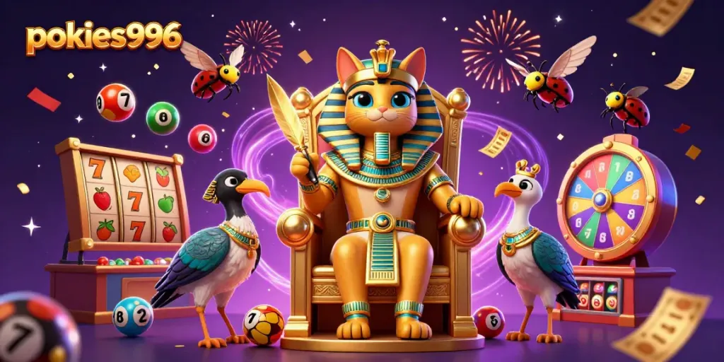 Play thrilling pokies996 games with free credits and vibrant slot machine action.