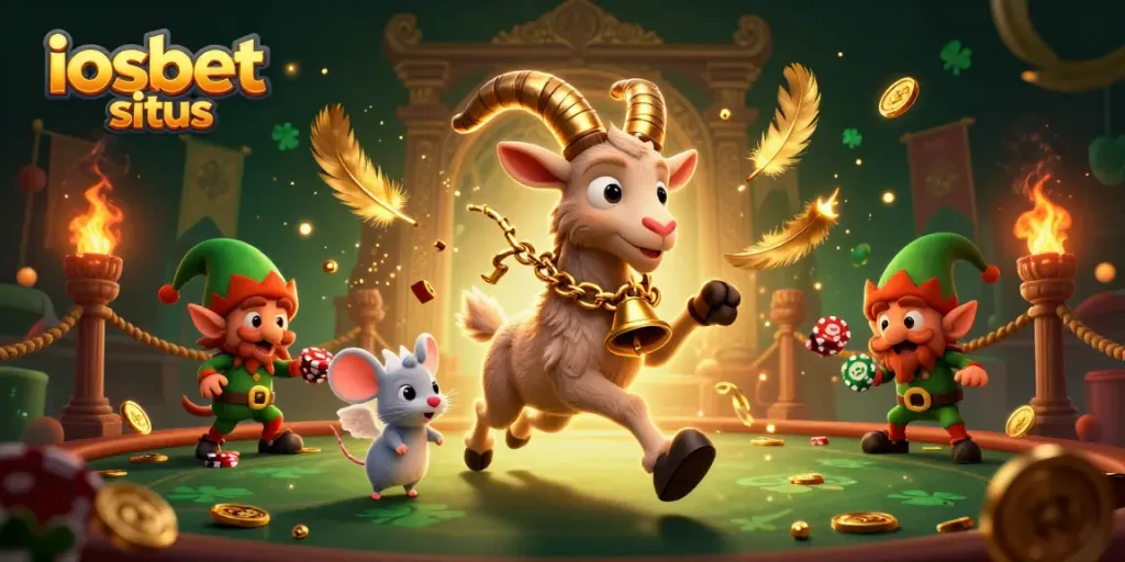 Krampus, mouse, dan elf gremlin dalam kasino horor menampilkan iosbet situs dengan elemen perjudian yang menarik.