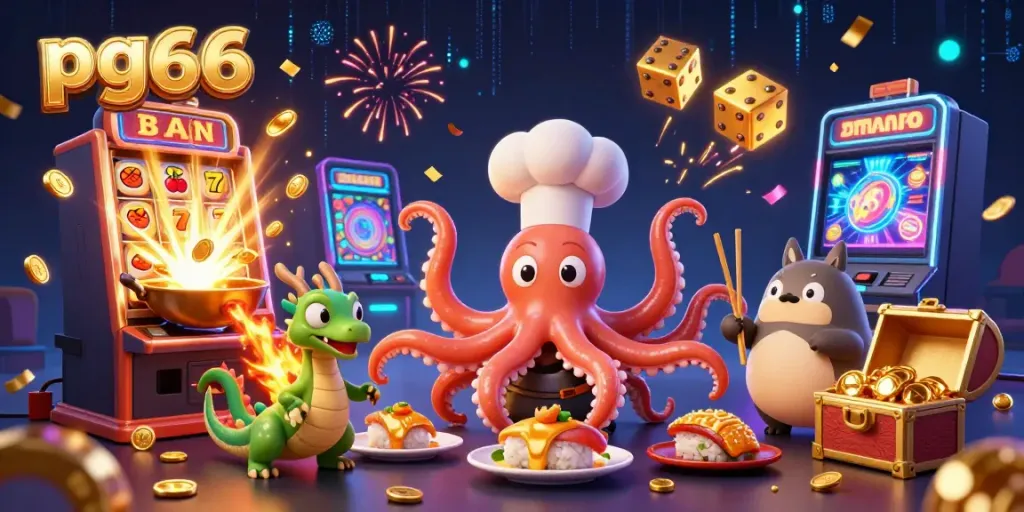 Experience big wins at pg66 with a vibrant casino scene featuring exciting games and characters.
