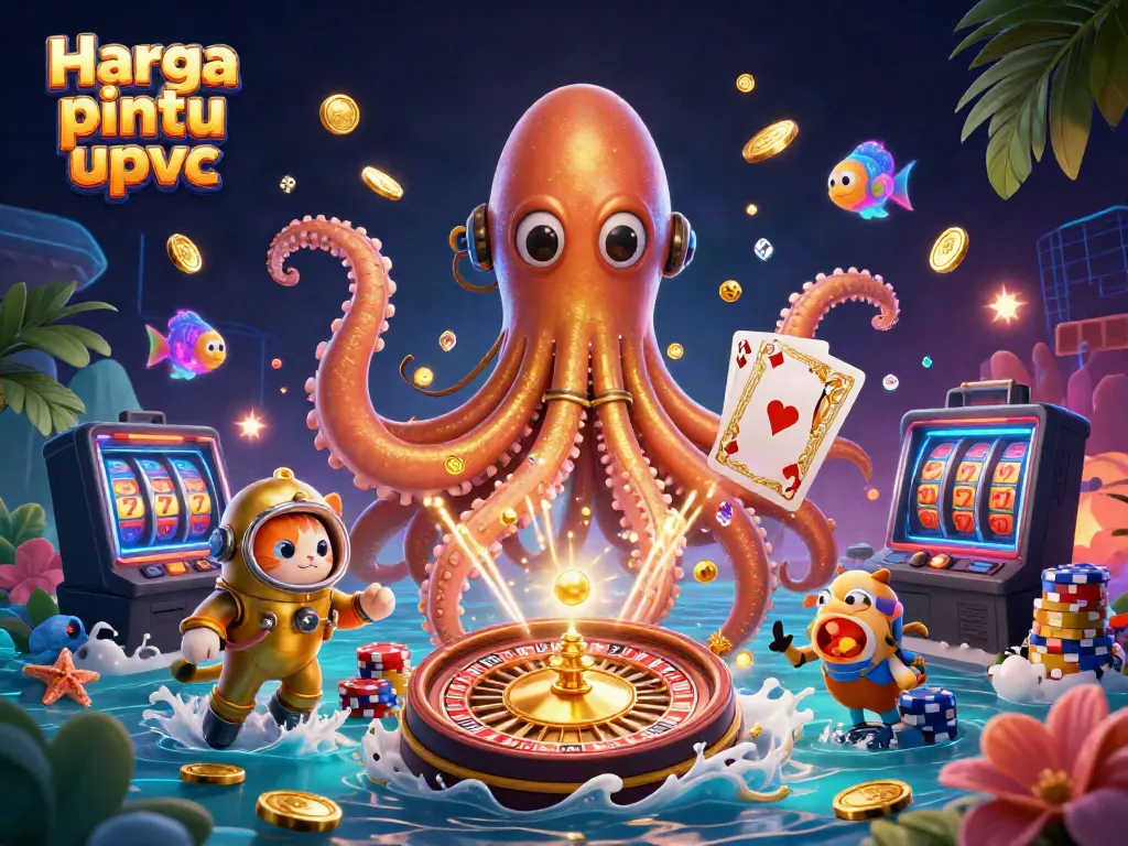 Experience thrilling gameplay with enchanting visuals in this vibrant illustration featuring Harga pintu upvc.