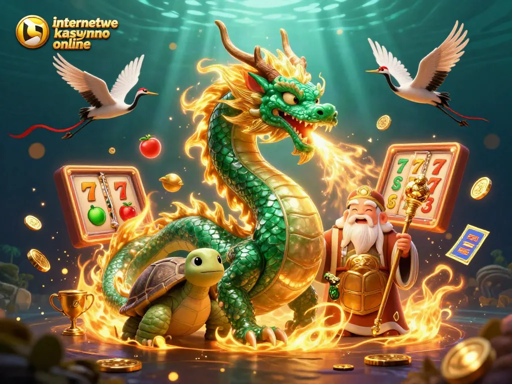 Engage in thrilling adventures with internetowe kasyno online featuring an emerald dragon and dynamic slots.