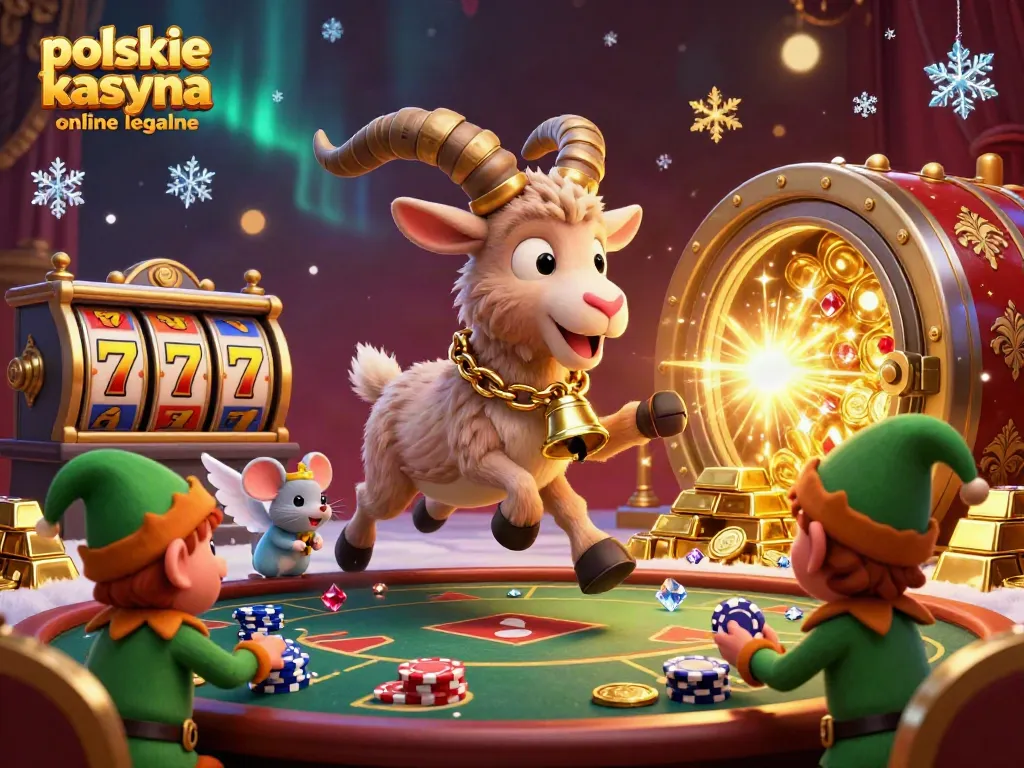 Experience the thrill at polskie kasyna online legalne with vibrant characters and exciting game elements in this dynamic casino scene.