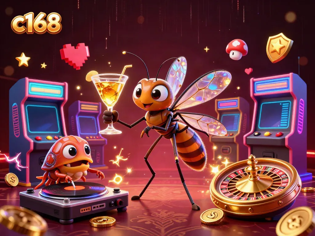 Engage with the thrilling world of c168 casino gaming featuring unique characters and vibrant visuals.