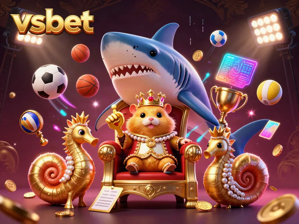 Experience vibrant gaming adventures at vsbet with dynamic sports elements and majestic characters.
