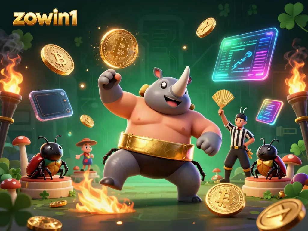 Engage in exciting gaming adventures at zowin1 with colorful beetles and coins